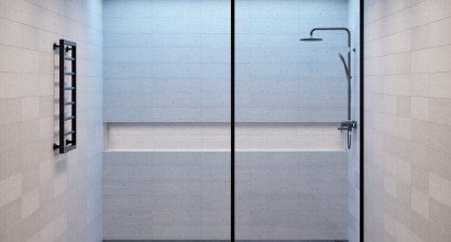 Installation de douches modernes
