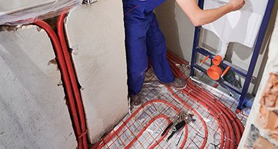 Installation de réseaux de plomberie